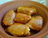 Une image de l'étape 4 de Tajine marocain au poulet, légumes et olives.