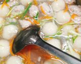 Hình bước làm 2 của món Soup khoai tây viên