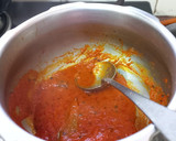 A picture of step 2 of Matar Paneer Curry (without onion and garlic).