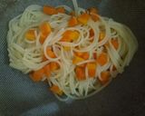 Foto langkah ke 1 dari resep Spagheti kornet saus barbeque.