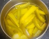 A picture of step 3 of Pointed gourd -- potato vegetable (parval -- batata subji).