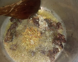 A picture of step 6 of Pilau with guacamole.