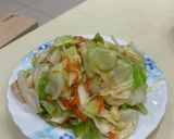 蝦醬高麗菜的食譜步驟3照片