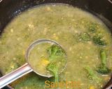 A picture of step 8 of Sweet Corn Broccoli Soup.