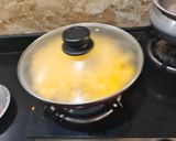 A picture of step 3 of Sindhi Style Pumpkin Halwa.