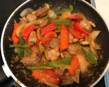 Foto del paso 6 de la receta: Carne y verduras con vinagre de arroz
