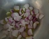 A picture of step 3 of Boiled veg rice.