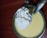A picture of step 3 of Caramel Custard Pudding.