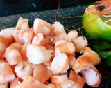 Foto del paso 3 de la receta: Ceviche de langostinos y pez espada