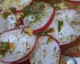 Foto del paso 4 de la receta: Ensalada tomate, rabanitos y zucchini