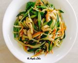 Foto langkah ke 4 dari resep Tumis sayur jamur & asparagus#menusehat.