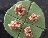 A picture of step 5 of Kaju Paan(Cashew sweet).