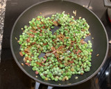 Foto del paso 3 de la receta: Guisantes con bacon