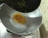 A picture of step 2 of Shavige kesaribath.