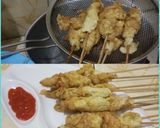 Foto langkah ke 3 dari resep Sate Telur Gulung 🍡😄.