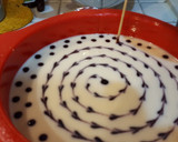 Foto del paso 12 de la receta: Cheesecake Halloween.... telaraña de arándanos!!!