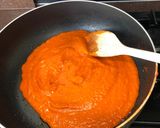 A picture of step 3 of Baked cod in red pepper sauce.