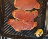 A picture of step 4 of Ribeye Steak with Provençal Mushrooms and Red Potatoes.