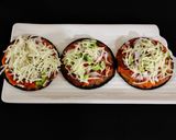 A picture of step 6 of Mini millet pizza.