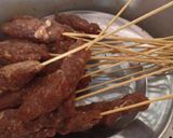 Foto langkah ke 4 dari resep Sate Buntel Daging Sapi dg Sambal Kecap #116.
