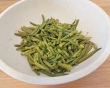 Foto del passaggio 1 della ricetta Sformato di fagiolini e patate alla ligure