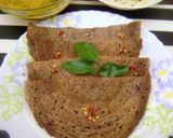 A picture of step 5 of Ragi Dosa.