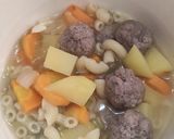 Foto langkah ke 7 dari resep Sup Bola-bola Daging.
