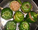 A picture of step 3 of Stuffed capsicum.