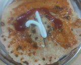 A picture of step 1 of Tacos from leftovers Rotis.