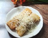 Foto langkah ke 4 dari resep Lumpia ubi yakon keju.