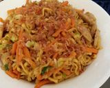 Foto langkah ke 4 dari resep Bakmi Goreng Nyemek.