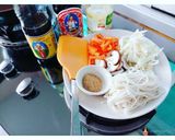 รูปขั้นตอนการทำที่ 1 ของ ผัดหมี่ซั่ว,,,🍄🥕🍝🥕🍄