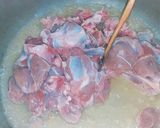 A picture of step 2 of Achar ghousht.