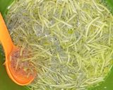 Foto langkah ke 3 dari resep Es Melon serut selasih.