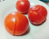 Foto del paso 2 de la receta Tallarines rojos con berenjenas