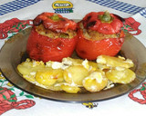 Foto del paso 7 de la receta: Pimientos rojos rellenos 🍴