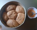 A picture of step 7 of Coconut milk bread.