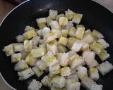 Foto del paso 3 de la receta Sopa fría de melón con crujientes y menta