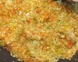 A picture of step 4 of Veg Manchurian.