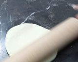 A picture of step 1 of Zig Zag Style Paratha Folding.