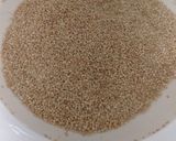 A picture of step 1 of Quinoa Fruit Salad.