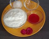 A picture of step 1 of રોઝ લસ્સી.(Rose Lassi Recipe in Gujarati).