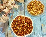 A picture of step 3 of Gud Chana.