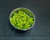 A picture of step 2 of Green Peas Masala Poori.