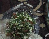 صورة لخطوة 2 من وصفة حمص باللحمه وسلطة وشوربه العدس وقلاية البندورة الحاره 😍😍