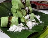 Foto langkah ke 6 dari resep *Kue Putu Bambu ala abang-abang*.