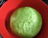 Foto langkah ke 3 dari resep Bapao Pandan Isi Cokelat.