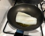 Foto del paso 3 de la receta Bacalao a la plancha con judía verde al vapor en Lékué