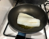 Foto del paso 3 de la receta: Bacalao a la plancha con judía verde al vapor en Lékué