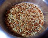 A picture of step 1 of Almond Brittle Coffee.